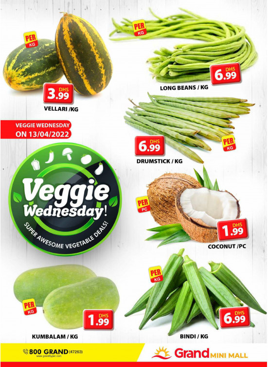 Veggie Wednesday - Grand Mini Mall