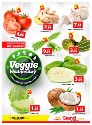 Veggie Wednesday - Grand Hyper Al khail Mall