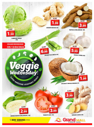 Veggie Wednesday - Grand Mall Sharjah
