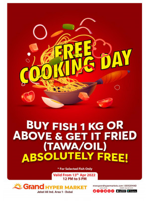 Free Cooking Day - Grand Hypermarket Jebel Ali