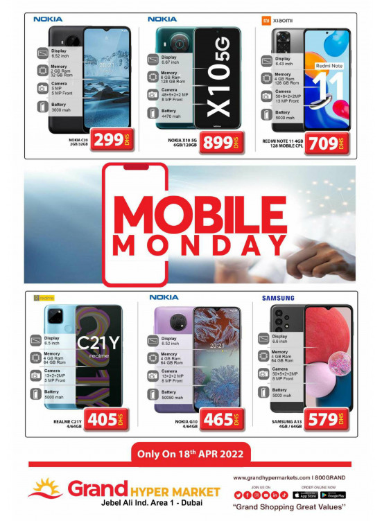 Monday Deals - Grand Hypermarket Jebel Ali