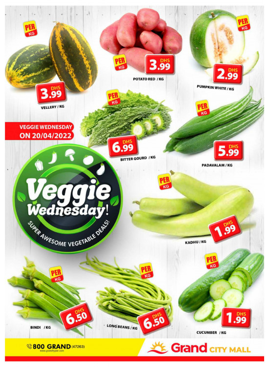 Veggie Wednesday - Grand City Mall
