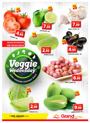 Veggie Wednesday - Grand Hyper Al khail Mall