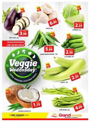 Veggie Wednesday - Grand Hyper Muhaisnah
