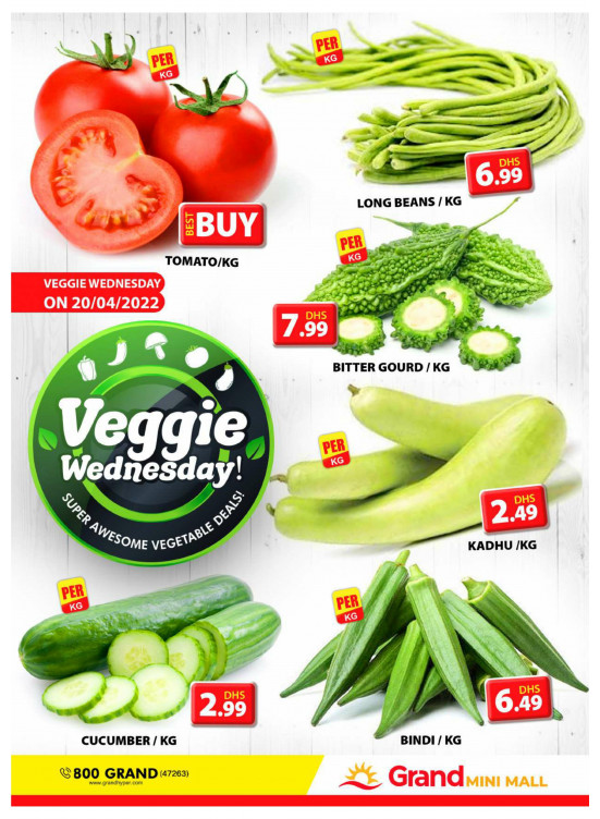 Veggie Wednesday - Grand Mini Mall