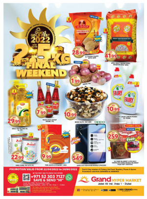 Weekend Deals - Grand Hypermarket Jebel Ali