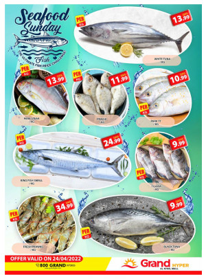 Seafood Sunday - Grand Hyper Al Khail Mall