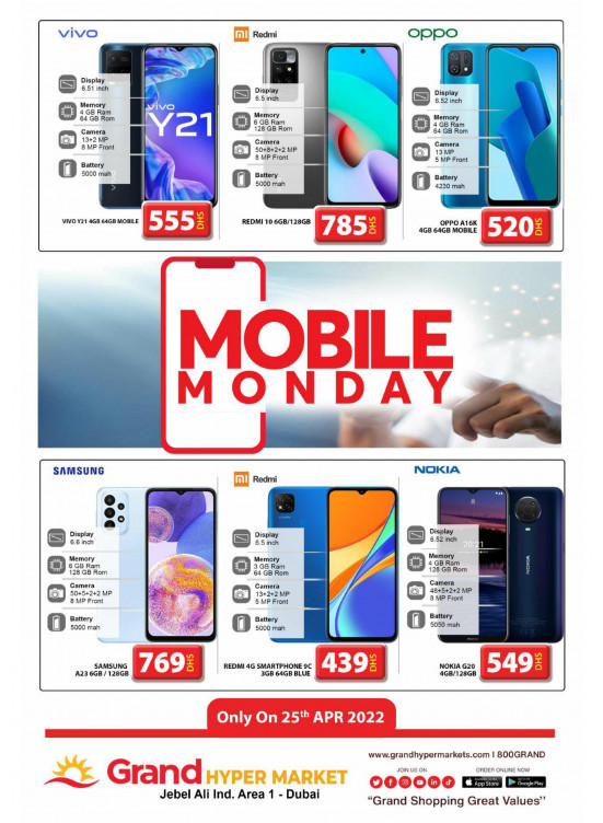 Monday Deals - Grand Hypermarket Jebel Ali