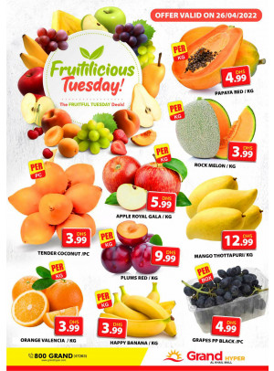 Fruitilicious Tuesday - Grand Hyper Al Khail Mall
