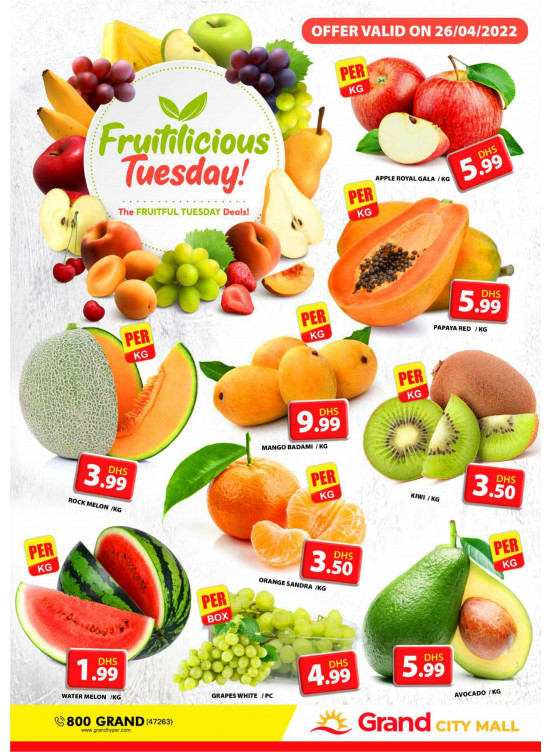 Fruitilicious Tuesday - Grand City Mall