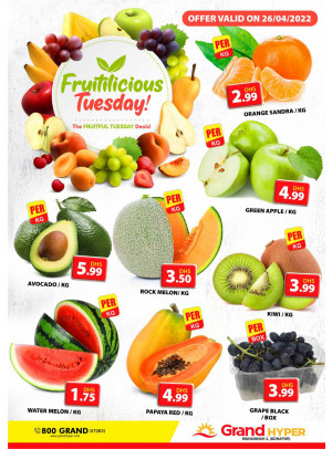 Fruitilicious Tuesday - Grand Hyper Muhaisnah