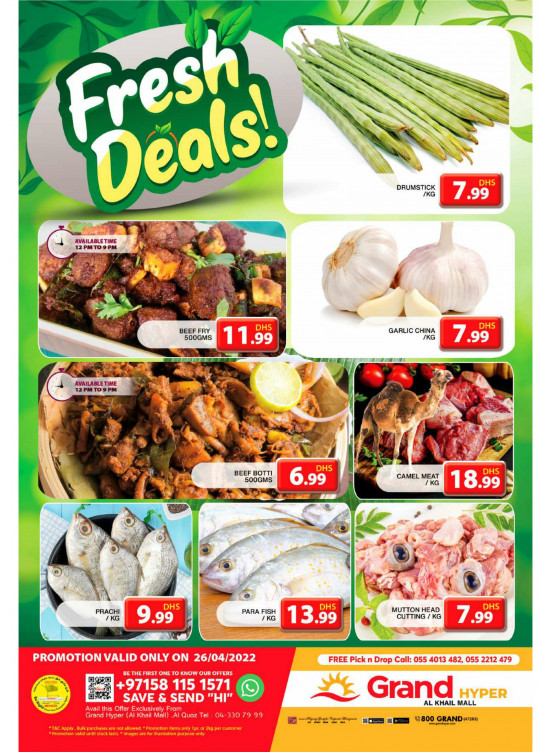 Fresh Deals - Grand Hyper Al Khail Mall