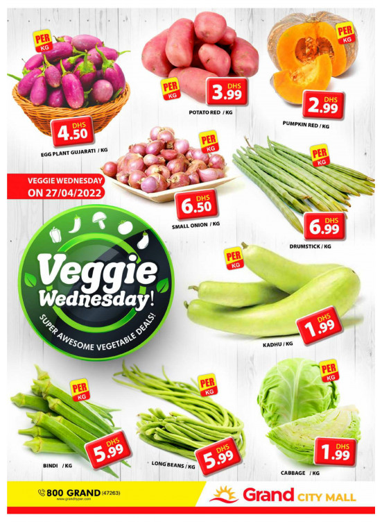 Veggie Wednesday - Grand City Mall
