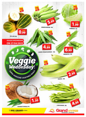 Veggie Wednesday - Grand Hyper Muhaisnah