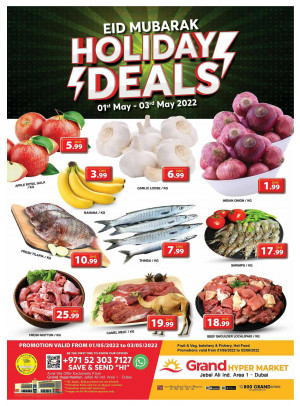 Holiday Deals - Grand Hypermarket Jebel Ali