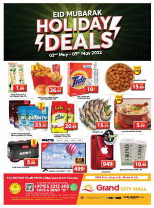 Holiday Deals - Grand City Mall