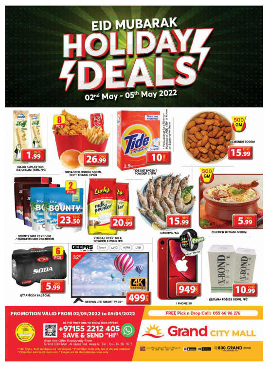 Holiday Deals - Grand City Mall