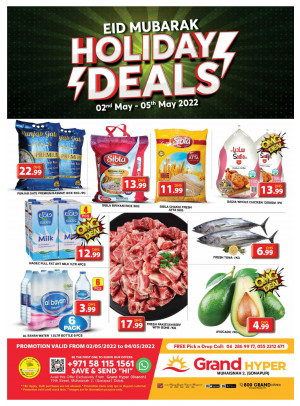 Holiday Deals - Grand Hyper Muhaisnah