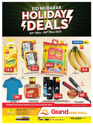 Holiday Deals - Grand Mini Mall