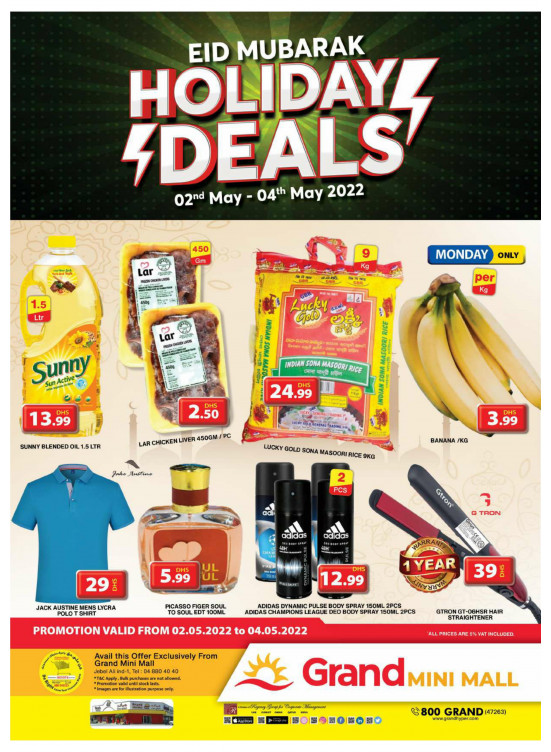 Holiday Deals - Grand Mini Mall