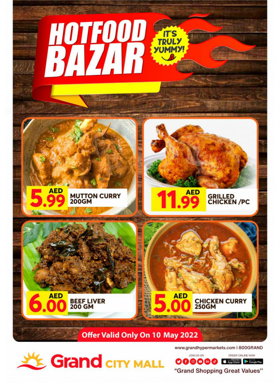 Hot Food Bazar - Grand City Mall
