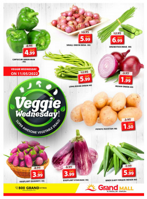 Veggie Wednesday - Grand Mall Sharjah