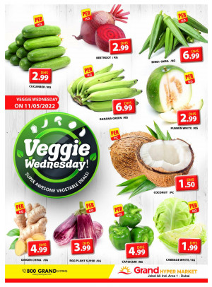 Veggie Wednesday - Grand Hypermarket Jebel Ali