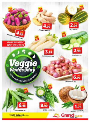 Veggie Wednesday - Grand Hyper Al khail Mall