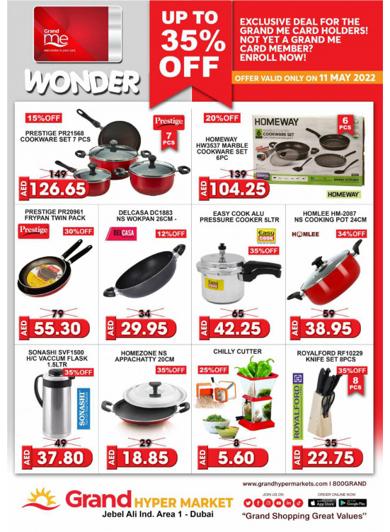 Wonder Deals - Grand Hypermarket Jebel Ali