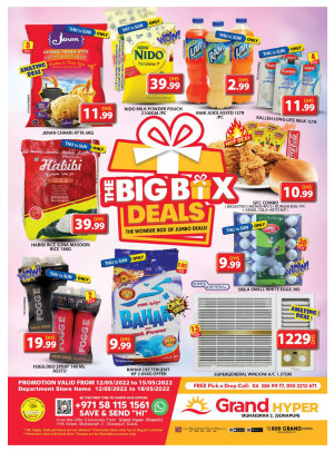 Weekend Deals - Grand Hyper Muhaisnah