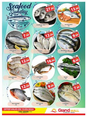 Seafood Sunday - Grand Mall Sharjah