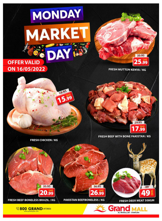 Meat Monday - Grand Mall Sharjah