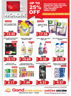 Wonder Deals - Grand Hypermarket Jebel Ali