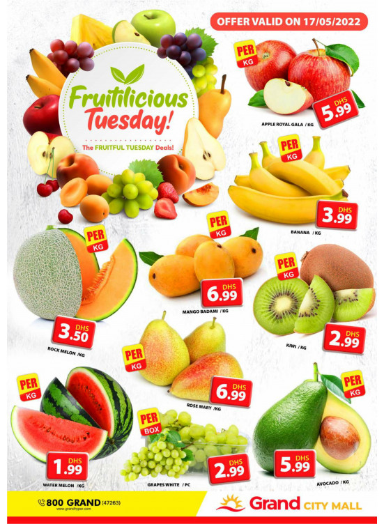 Fruitilicious Tuesday - Grand City Mall