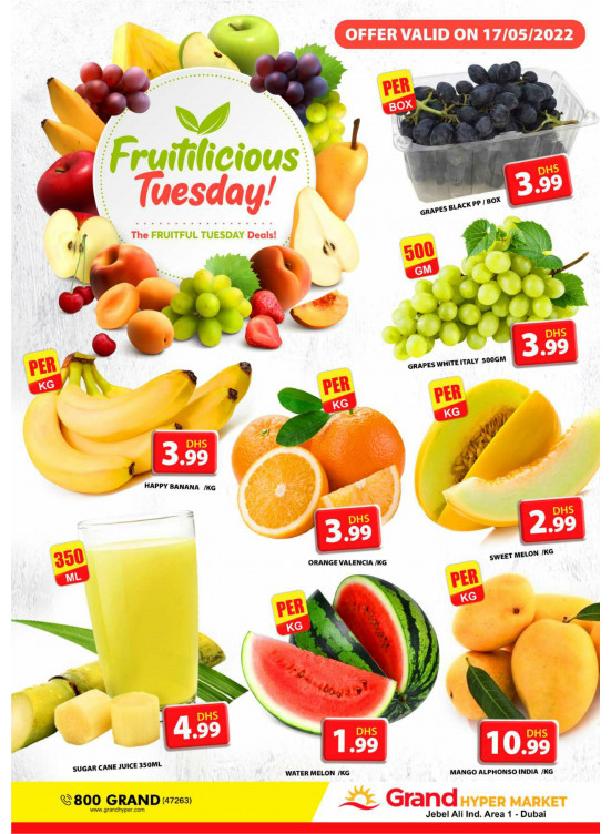 Fruitilicious Tuesday - Grand Hypermarket Jebel Ali