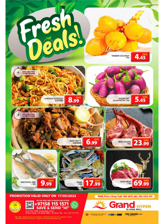 Fresh Deals - Grand Hyper Al Khail Mall