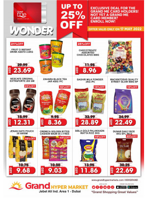 Wonder Deals - Grand Hypermarket Jebel Ali