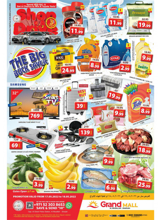Shop & Drive - Grand Mall Sharjah