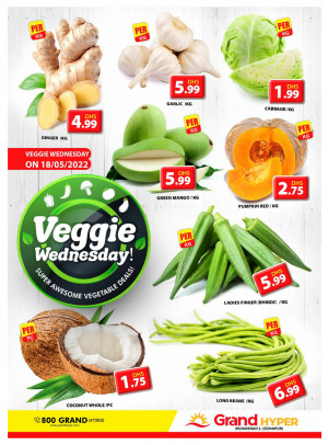 Veggie Wednesday - Grand Hyper Muhaisnah