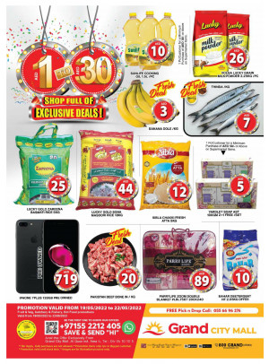 Weekend Deals - Grand City Mall