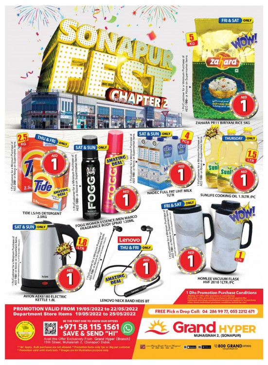 Weekend Deals - Grand Hyper Muhaisnah