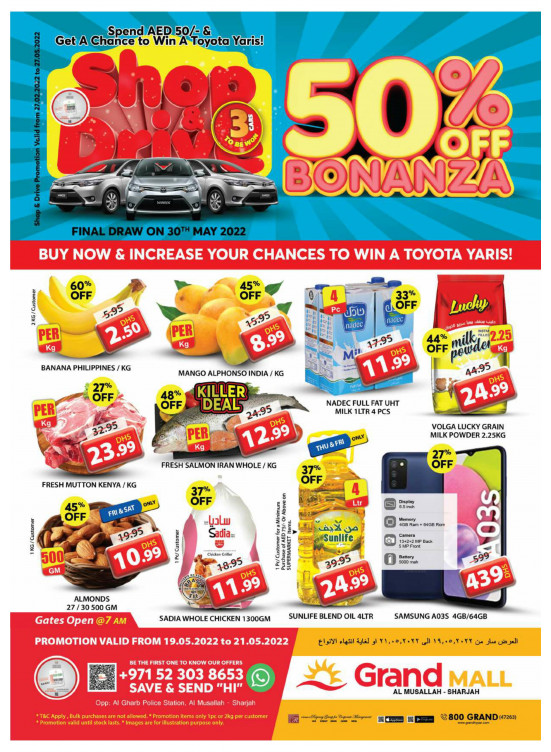 Shop & Drive - Grand Mall Sharjah