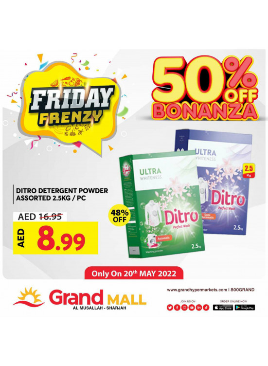 Friday Offers - Grand Mall Sharjah
