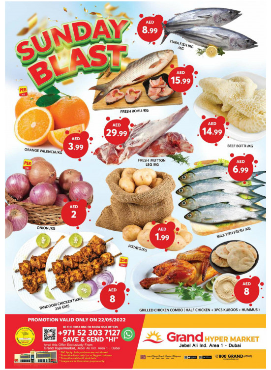 Sunday Blast - Grand Hypermarket Jebel Ali