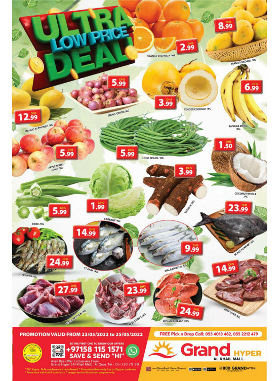 Ultra Low Price Deal - Grand Hyper Al Khail Mall