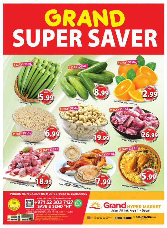 Grand Super Saver - Grand Hypermarket Jebel Ali