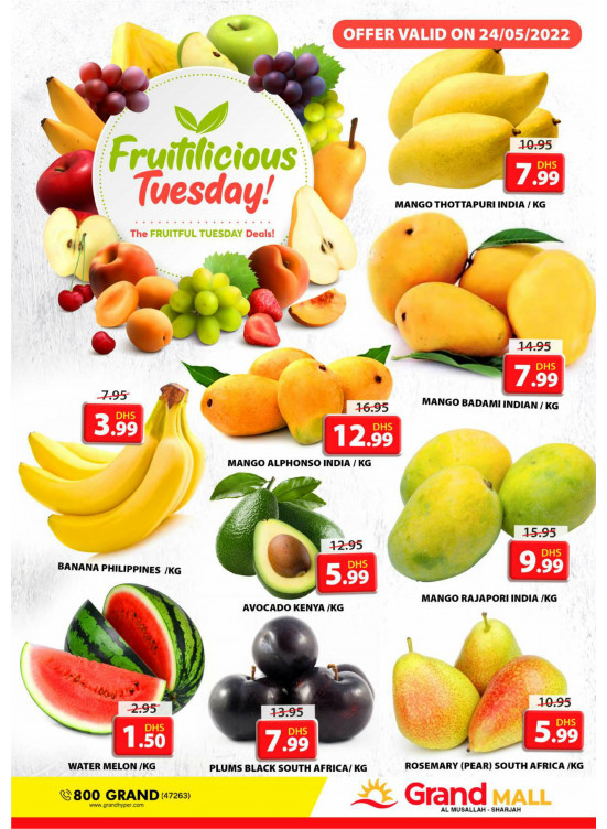 Fruitilicious Tuesday - Grand Mall Sharjah