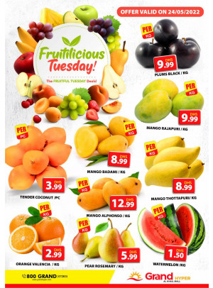 Fruitilicious Tuesday - Grand Hyper Al Khail Mall