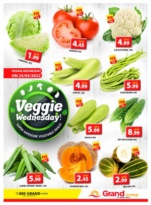 Veggie Wednesday - Grand Hyper Al khail Mall