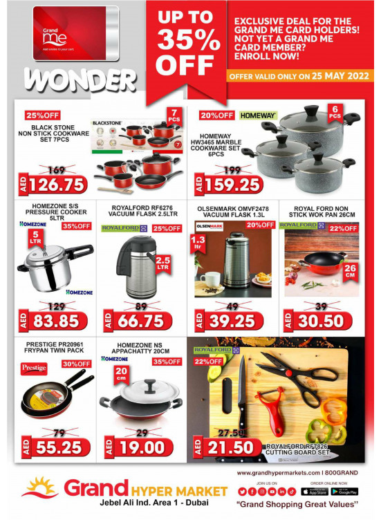 Wonder Deals - Grand Hypermarket Jebel Ali